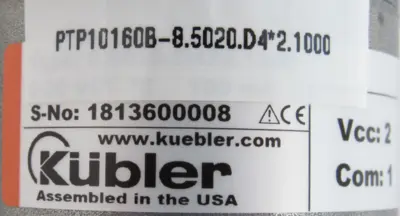 NEW KUBLER PTP10160B-8.5020.D4*2.1000 ENCODER PTP10160B85020D421000