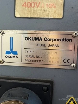 Used 2005 OKUMA LB-400M CNC Lathes NL | Mach 4 Metal #1360706