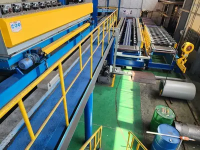 2005 SIEMPELKAMP Polyurethane Sandwich Panel Line Polyurethane Sandwich Panel Lines Roll Forming | H.E. Phipps Co. Inc. (3)