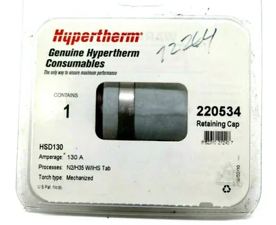 NEW HYPERTHERM 220534 RETAINING CAP