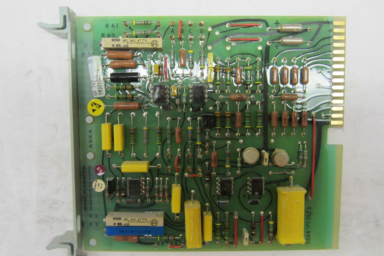 ABB YM321001-Z PC BOARD YM321001Z TYPE QH742