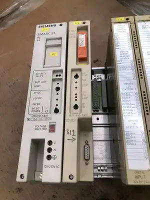 Siemens 6ES5-942-7UB11 Simatic S5 CPU Module w/ 3 Modules – 6ES5-951-7LB21-