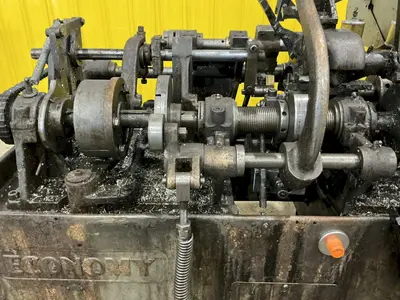 1" ECONOMY MODEL S-4300 LATHE-STYLE AUTOMATIC METAL SHAVING MACHINE: YOBRO #24561