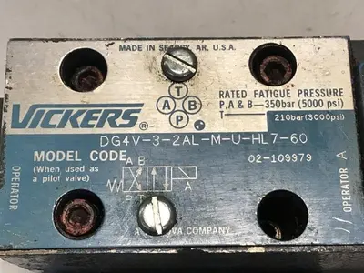 USED VICKERS DG4V-3-2AL-M-U-HL7-60