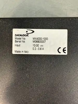 Datalogic MX4000-1000 Multiplexer Data (9.3.5)