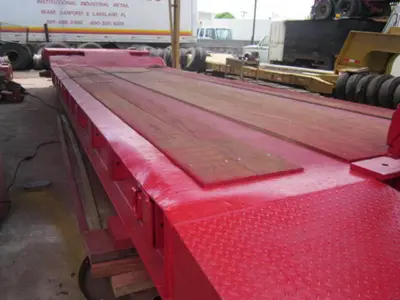 Used TRANSPORT 55 TON DETACHABLE LOWBOY TRAILER Lowboy Trailers Florida US | USA Transequipment #1542486
