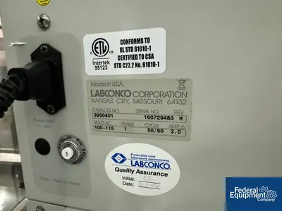 USED Labconco Labconco EXPert Filtered Balance Enclosure