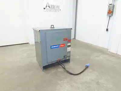 Hobart 3R24-1050 Forklift Battery Charger 48V 831-1050Ah 220A 208/240/480V 3Ph