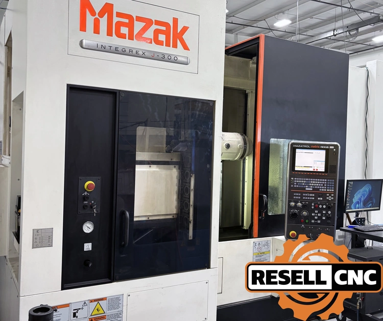 Used 2012 Mazak Integrex J-300 5-Axis or More CNC Lathes Florida US | Resell CNC #396361