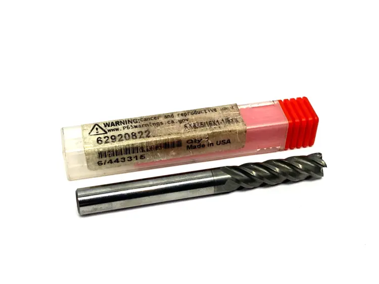Used ACCUPRO SQUARE END MILL: 5/16" DIA, 1-1/8" LOC, 4 FLUTE, SOLID CARBIDE Carbide Endmills | Maverick Industrial Sales #1102523