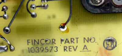 USED FINCOR 1039572-G1 POWER SUPPLY BOARD 1039573 1039572G1