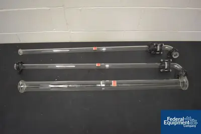 USED De Dietrich 50 Liter Dedietrich Glass Reactor Train