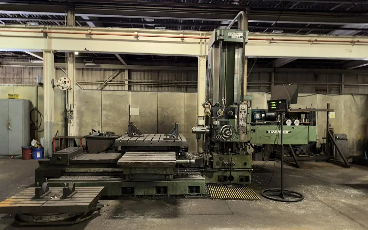 Used 1983 DAEWOO D110RT Horizontal Table Type Boring Mills Ohio US | G-2000, Inc. #1228725