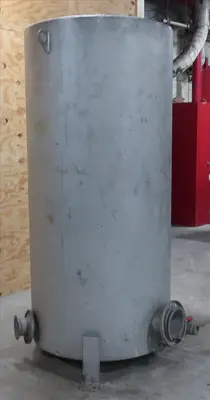 SPC8692  Tank 350 gallon vertical tank, Stainless Steel, flat
