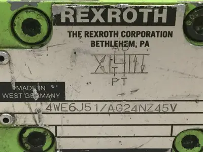USED REXROTH 4WEH16W60/6AG24 NEZ45V