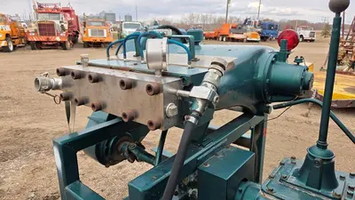 USED WHEATLEY/JETSTREAM HP-125 QUINTUPLEX HIGH PRESSURE WATERBLAST PUMP