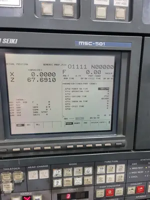 USED MORI SEIKI SL400B/2000