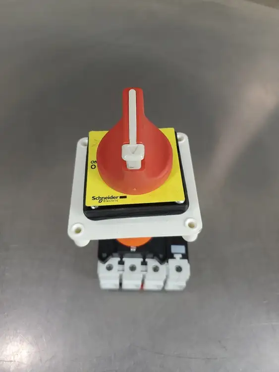 Used Schneider Electric V4 80A Rotary Switch w/VZ4 Auxiliary Contact Relays & Switches South Carolina US | Palmetto Automation #1160832