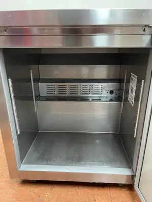 Used Hoshizaki Used 27" Hoshizaki UR27B-LP Stainless Undercounter Refrigerator - TH1 Undercounter Refrigerators Illinois US | Falcon Restaurant Supply #1374621