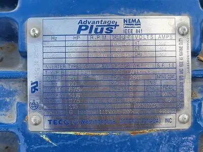 New | in-Stock TECO-WESTINGHOUSE APH01506TE5-M Motors (misc) British Columbia CA | Lenmark #246349