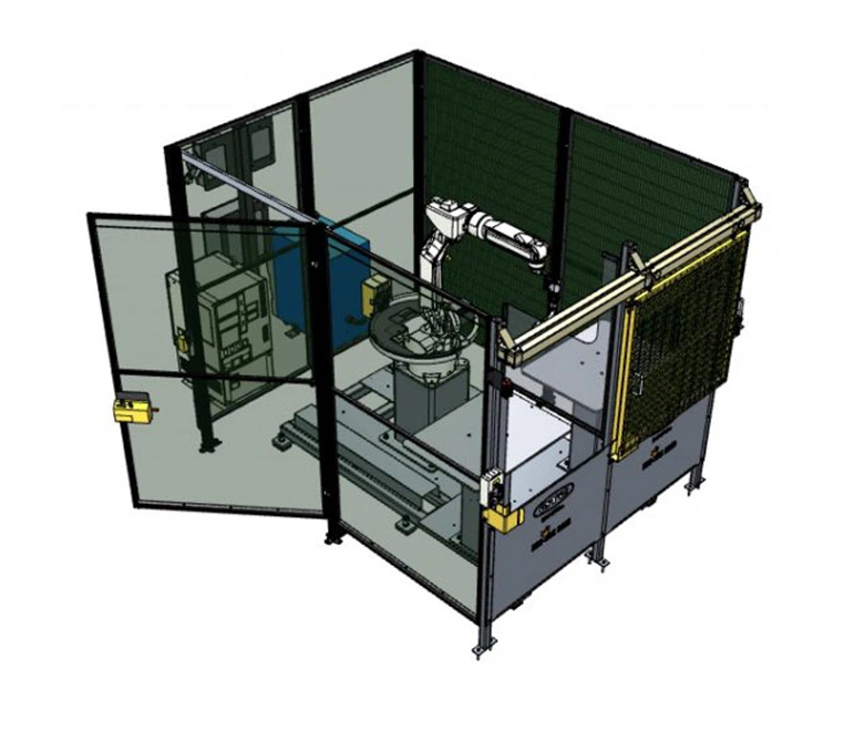 OTC ECO-ARC 200B Robotic Welding Cell