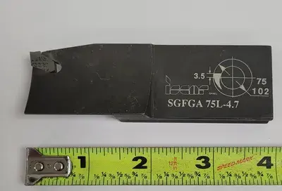 USED ISCAR SELF-GRIP SGFGA 75 L-4.7
