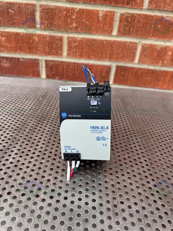Used ALLEN BRADLEY 1606-XLS480F SERIES A POWER SUPPLY 100-240V, 480W , 1 PH, 48V, 10A Power Supplies California US | Equipment Lab #1146687