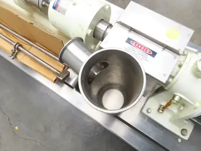 Moyno 6FH4SJM3FAA Progressive Cavity Rotor Pump Sanitary 3Hp 3PH *Bad Stator*