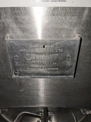 Tank, 930 Gallons, S/st, DT/DB, Ripley, 30 BBL Brite Tank #C745093