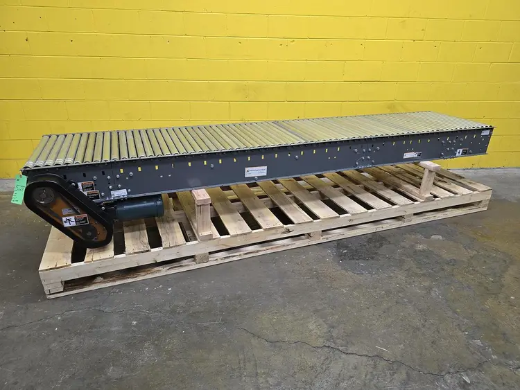 New | in-Stock 2018 INTELLIGRATED LIVE ROLLER CONVEYOR - V-BELT Roller Conveyors Wisconsin US | Packer City Sales #1297887