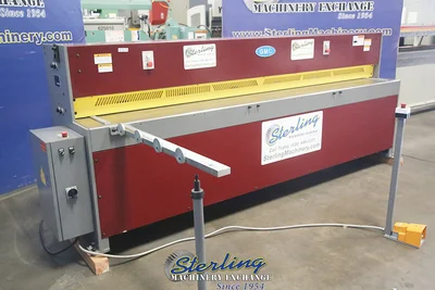 Used GMC EPS-1014M Power Squaring Shears (Gauge) California US | Sterling Machinery Exchange #1466070