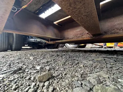 Used 1990 ROGERS 50X102 55 TON Lowboy Trailers New Jersey US | Proxy Equipment #1388619