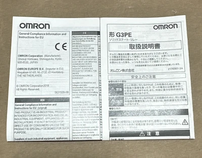 NEW Omron G3PE-545B-3N