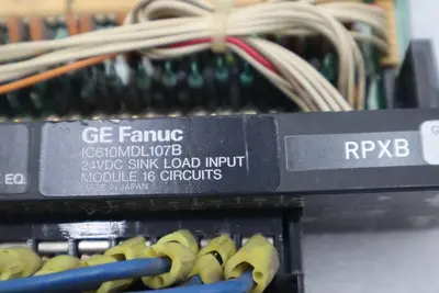GE FANUC IC610MDL107B SINK LOAD INPUT MODULE 24VDC 16 Circuits STOCK L-578C