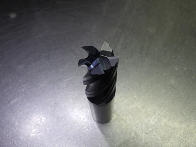 Kyocera/SGS 1" 5 Flute Carbide SQ Endmill 1" Shank TA Coated 37214 (LOC2756A)