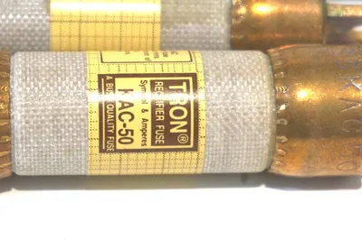 6 NEW BUSSMANN TRON KAC-50 FUSES KAC50