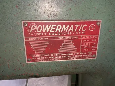 Used POWERMATIC 143 Vertical Band Saws Ohio US | HGR 24 #1495349