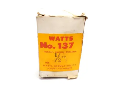 New | in-Stock Watts 137, No. 137, 137-04 Plumbing Equipment Michigan US | Maverick Industrial Sales #1507288