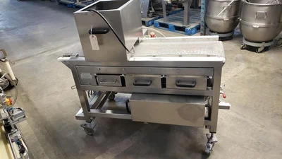 Liquid Egs depositor Air system pannel and conveyor #104984
