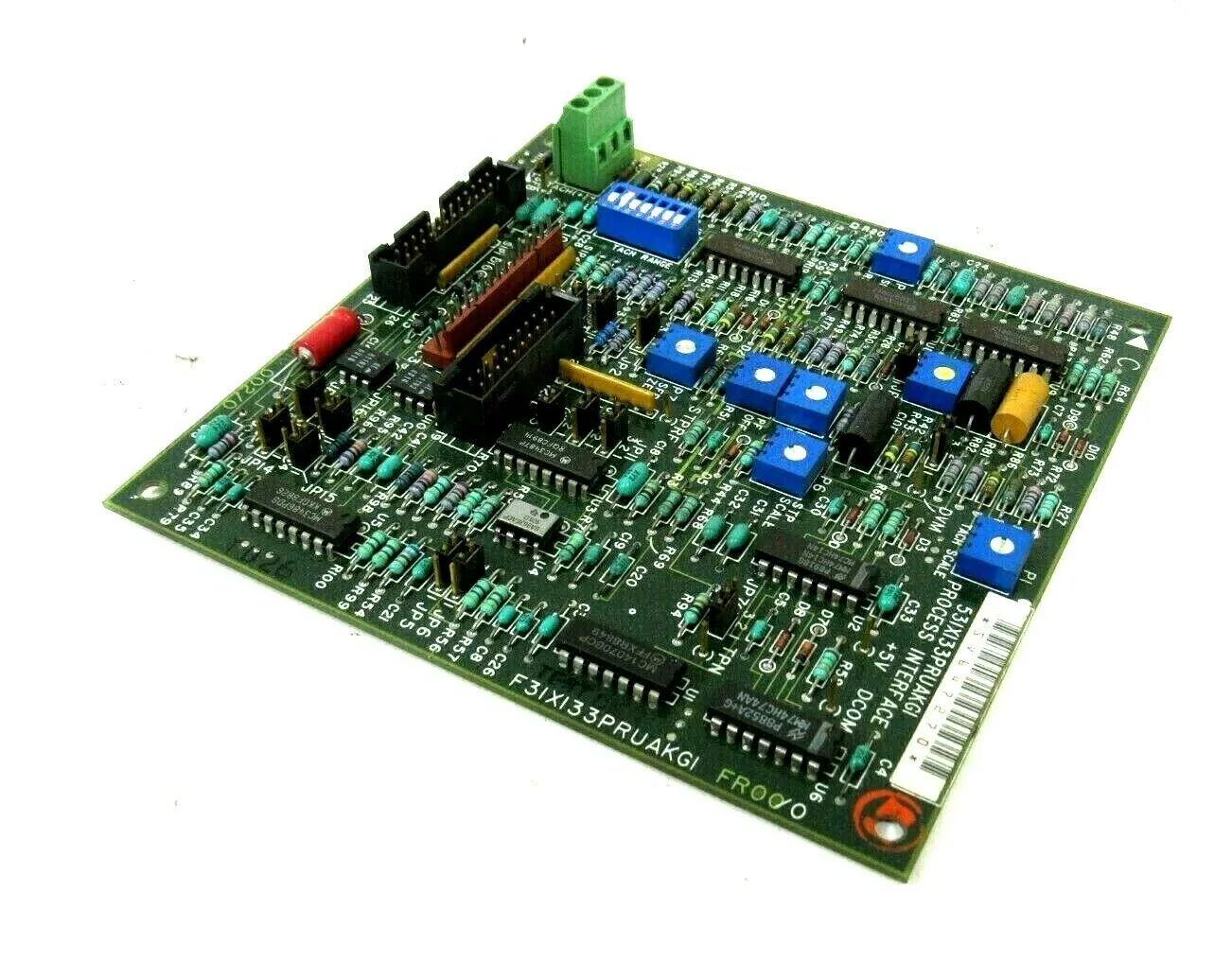 USED GENERAL ELECTRIC 53IXI33PRUAKGI PROCESS INTERFACE BOARD