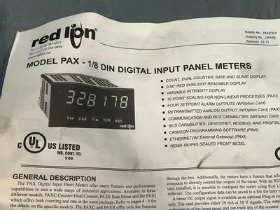 Used RED LION CONTROLS MPAXC000 Input / Output Modules Ohio US | HGR 24 #1489743