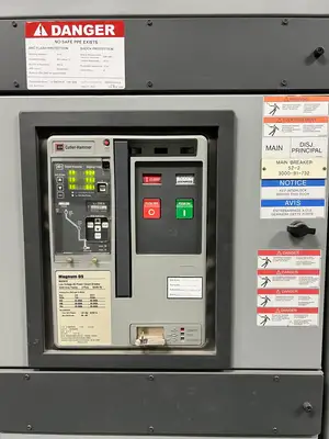 LV Double-Ended Unit Substation - 2 x 2000/3000kVA, 13.8kV Transformers w/ 600V MAGNUM DS Switchgear