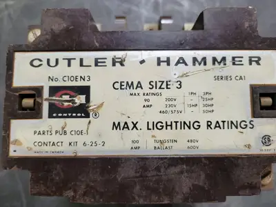 USED CUTLER-HAMMER C10EN3