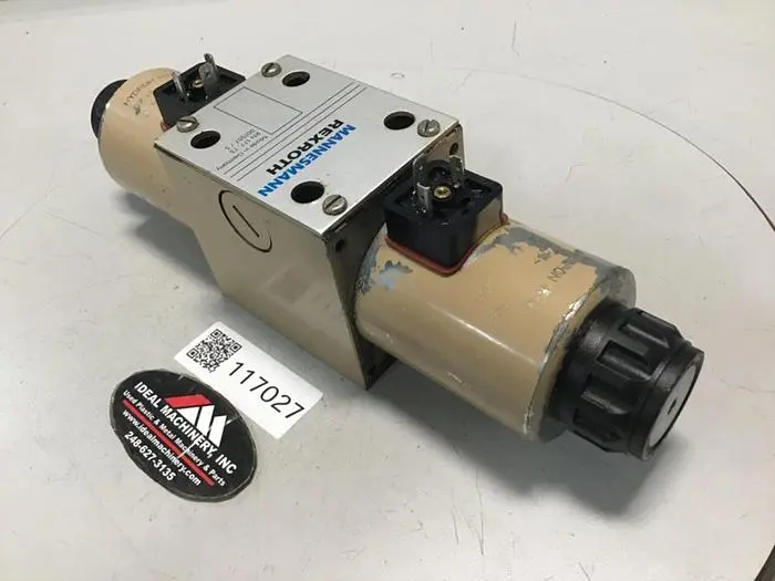Used MANNESMANN REXROTH 4WE10J31CG24N9Z4 Valves/Fittings Michigan US | Ideal Machinery #587667