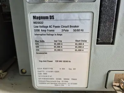 Used 2019 EATON CUTLER-HAMMER MDS632 Switchgears British Columbia CA | Lenmark #1426983