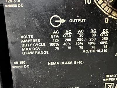 MILLER DIALARC-HF 250AMP TIG WELDER