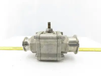 2" To 1-1/2" Stainless Steel Sanitary Ball Valve Reducer