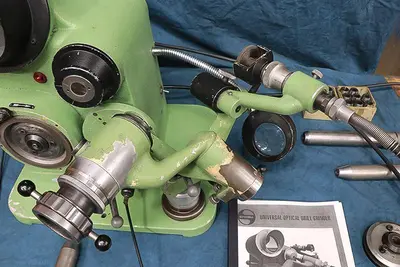 OPTIMA (MADE IN SWITZERLAND) HIGH PRECISION UNIVERSAL DRILL GRINDER