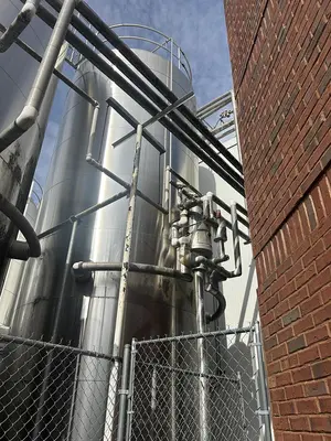 Walker Stainless 20,000 Gallon Jacketed Stainless Steel Storage Tanks SA240/T316L R-717 Lot of 4 1997