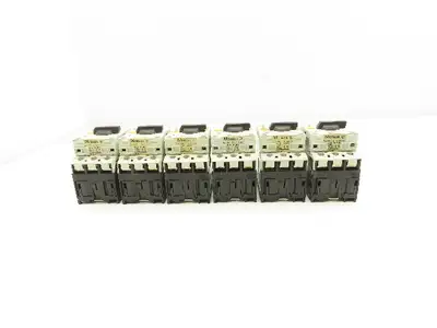 Moeller PKZMO-0.63 Circuit Breaker Motor Protector 0.4-0.63A 600VAC 3PH Lot Of 6
